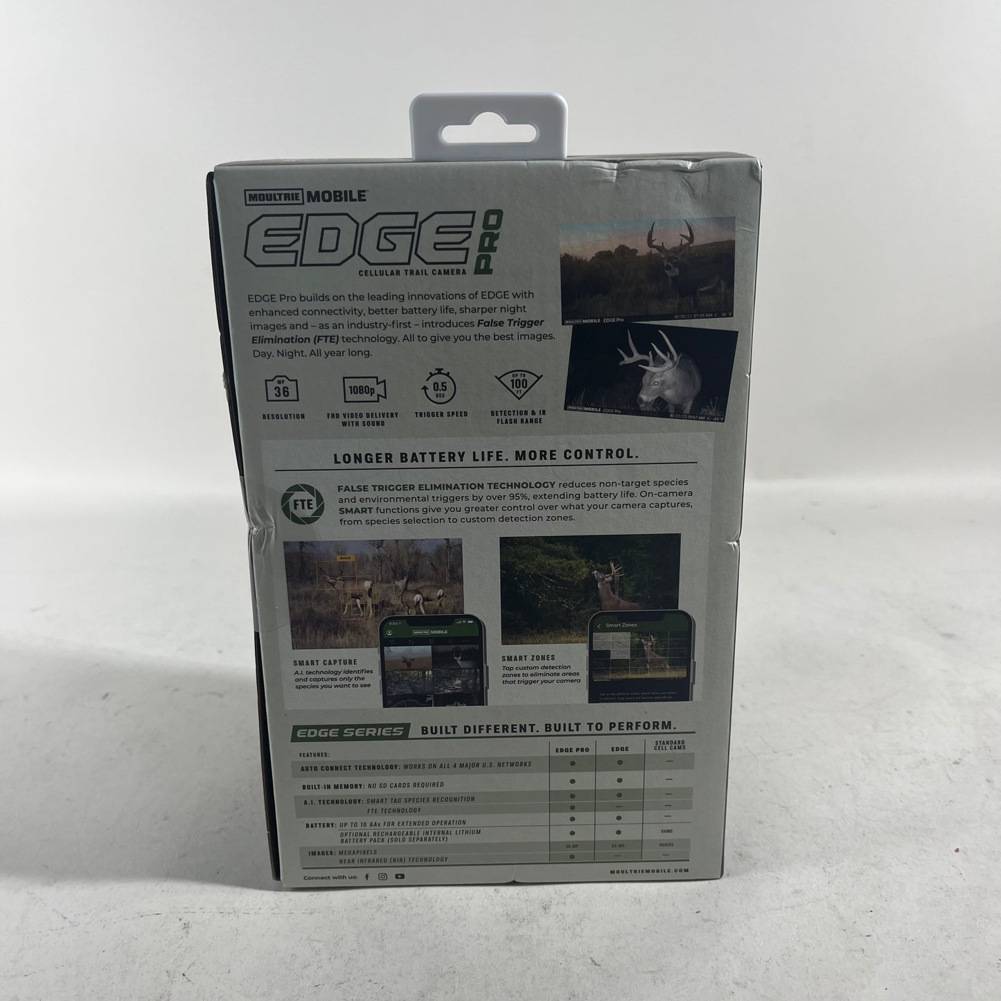 New Moultrie Mobile Edge Pro Cellular Trail Camera MCG-14080