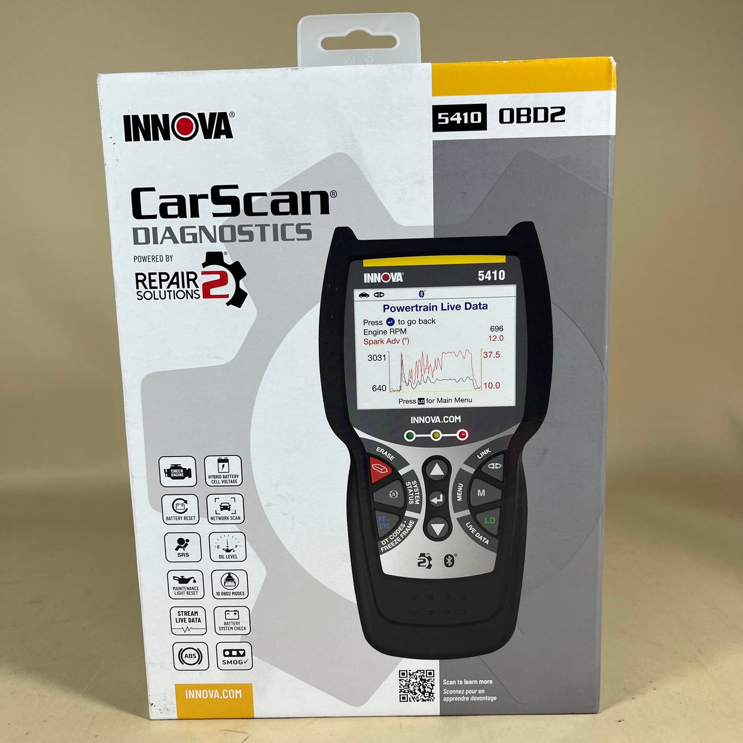 New Innova 5410 OBD2 Scanner