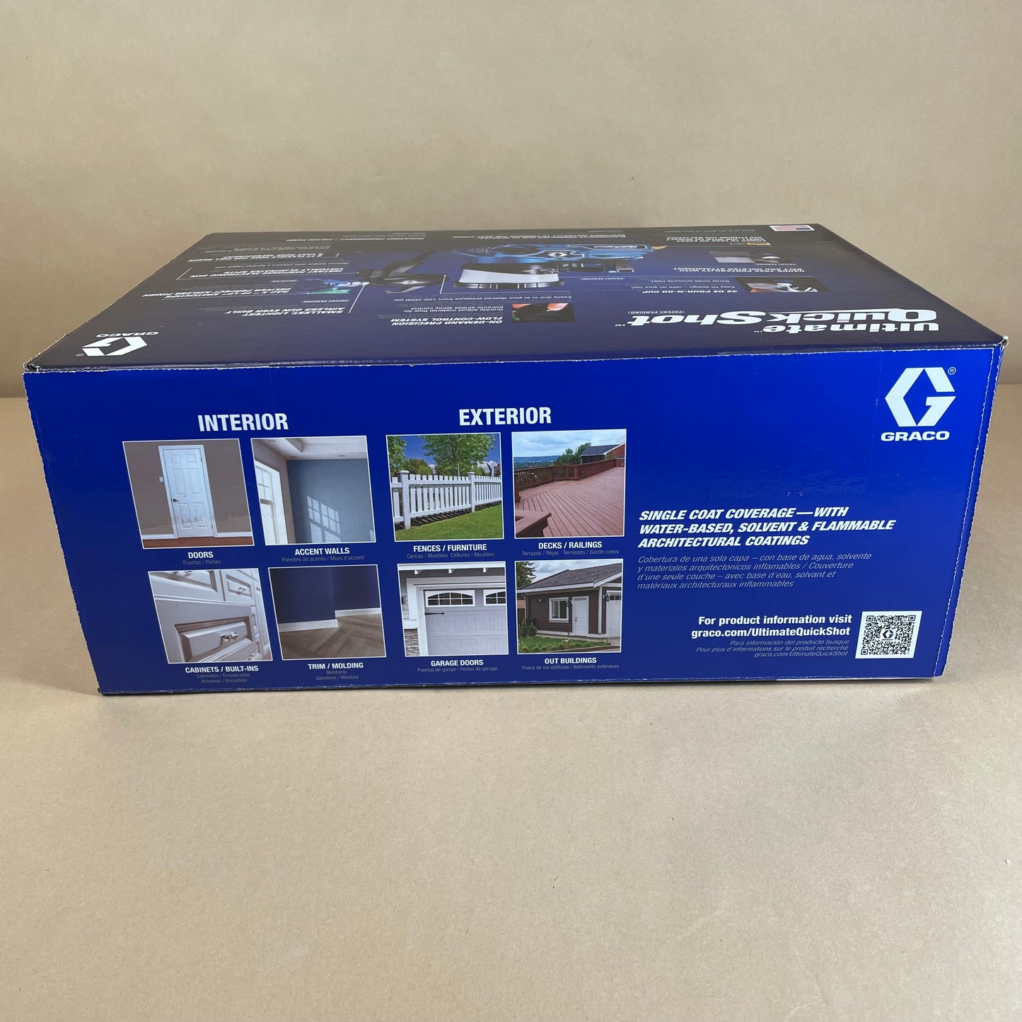 New Graco Ultimate Quick Shot 826308 20V Electric Airless Portable Sprayer