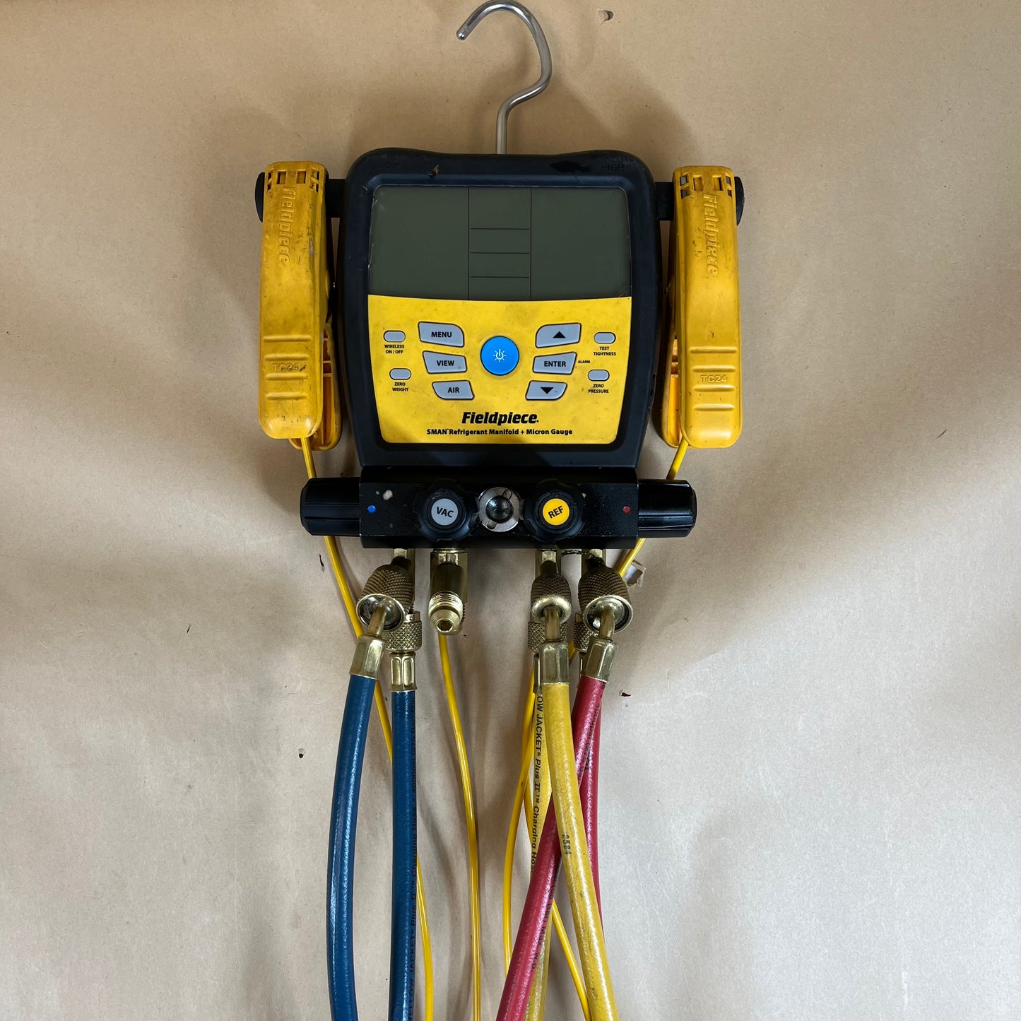 Fieldpiece SMAN 4-Port Digital Refrigerant Manifold SM480V