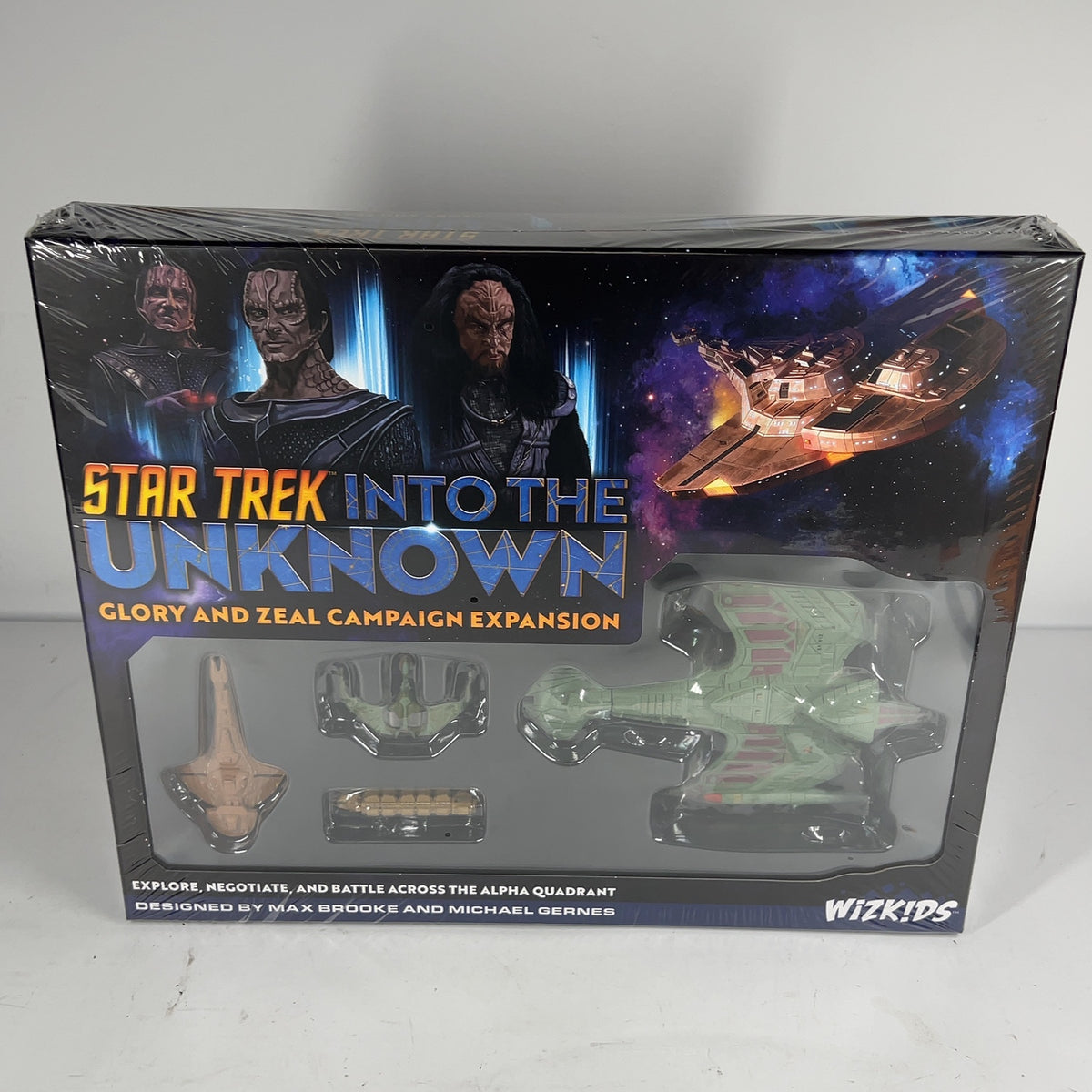 New WizKids Star Trek Into the Unknown Glory and Zeal Campaign Expansion