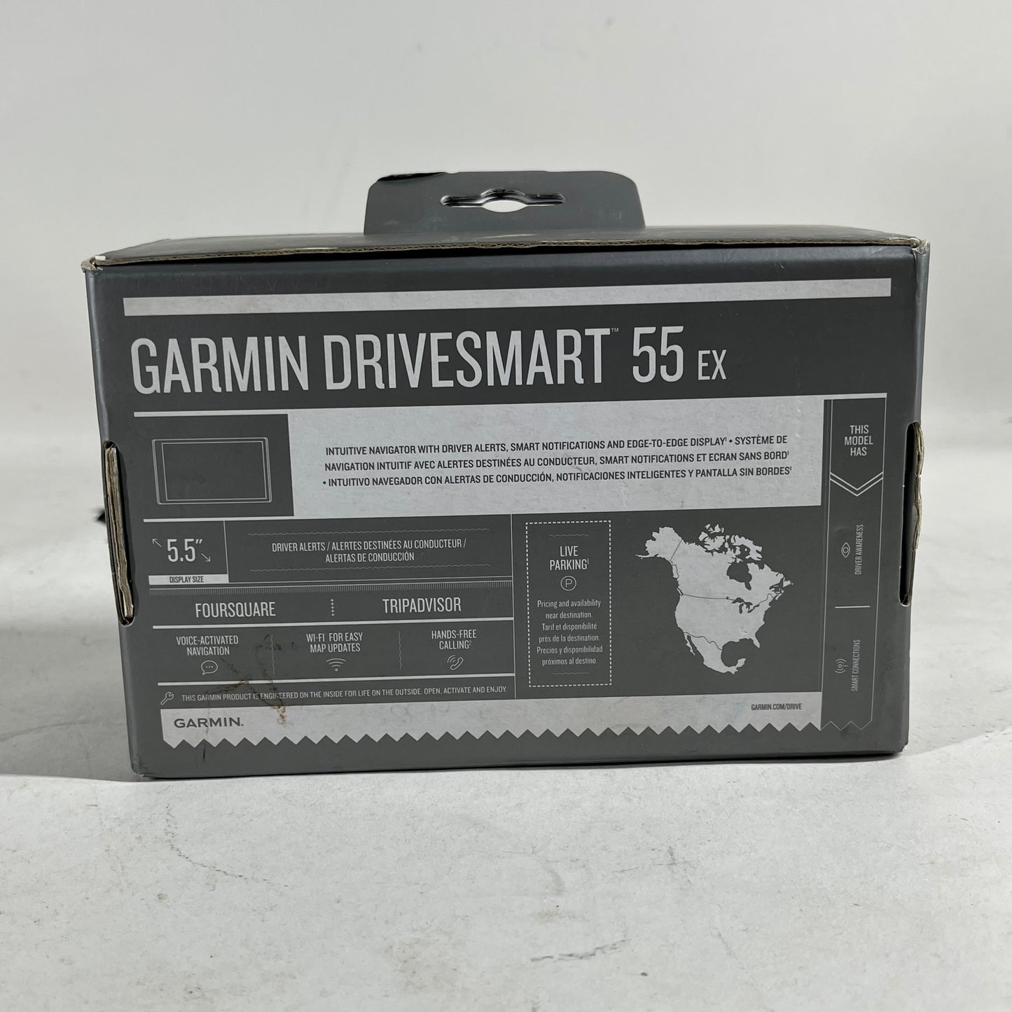 Garmin Drivesmart 55 EX Automotive Mountable GPS Navigator 010-02037-09