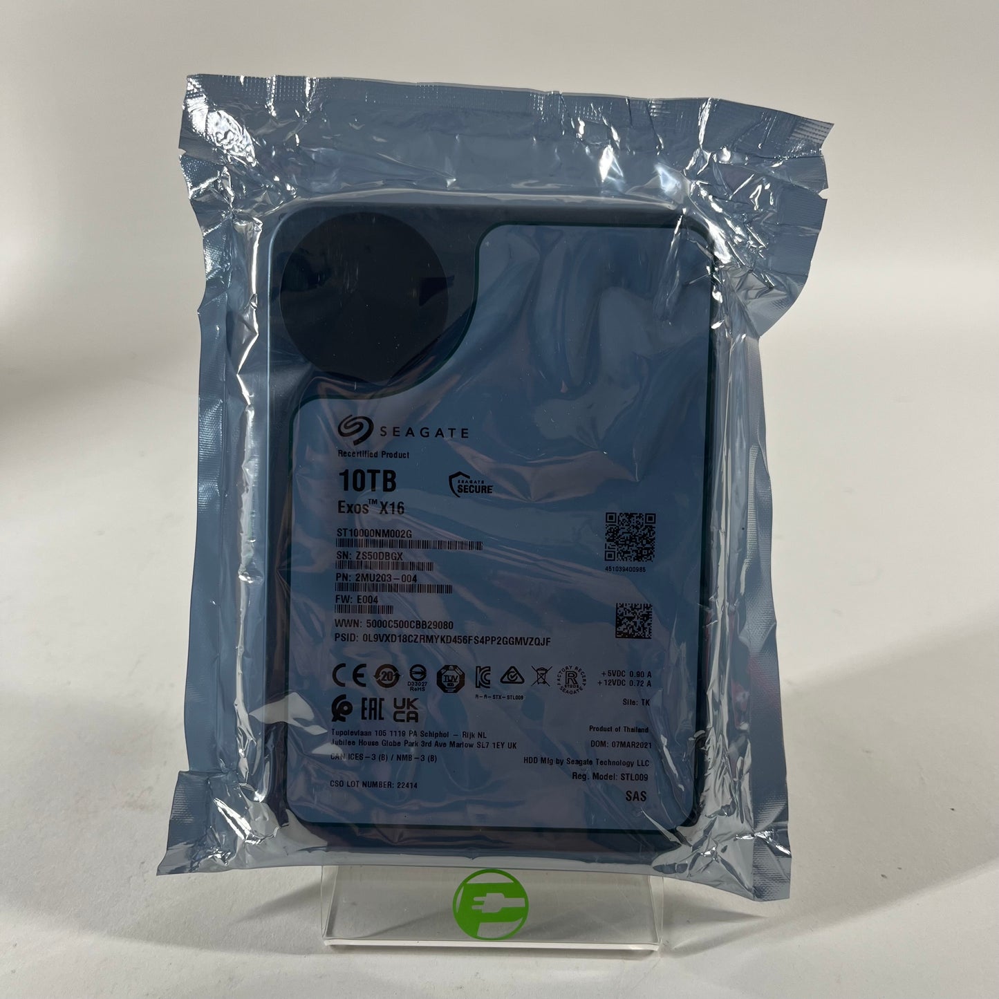 New Seagate 3.5" EXOS X16 10TB SATA III 6Gbps SSD