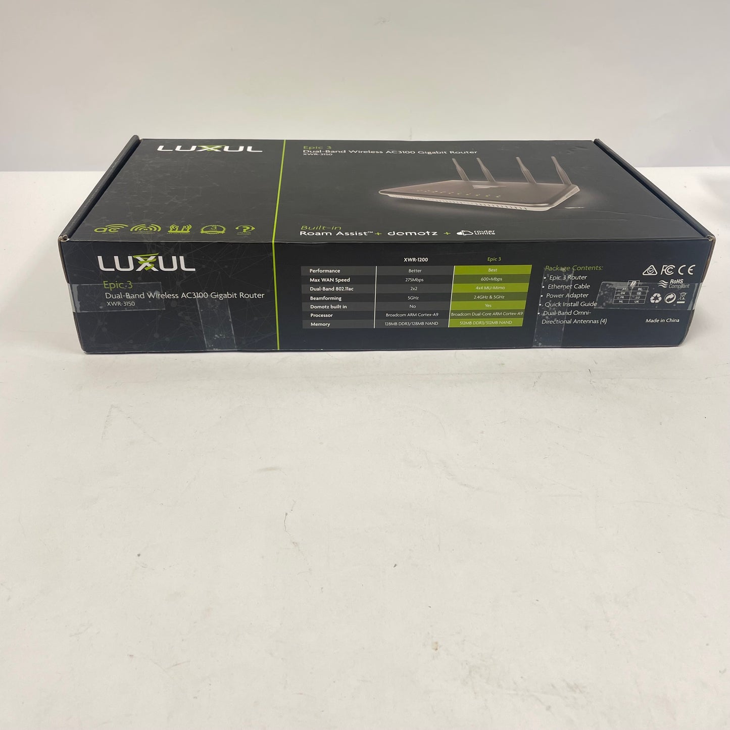 New Luxul Epic 3 Dual-Band Wireless Router Wireless Router XWR-3150