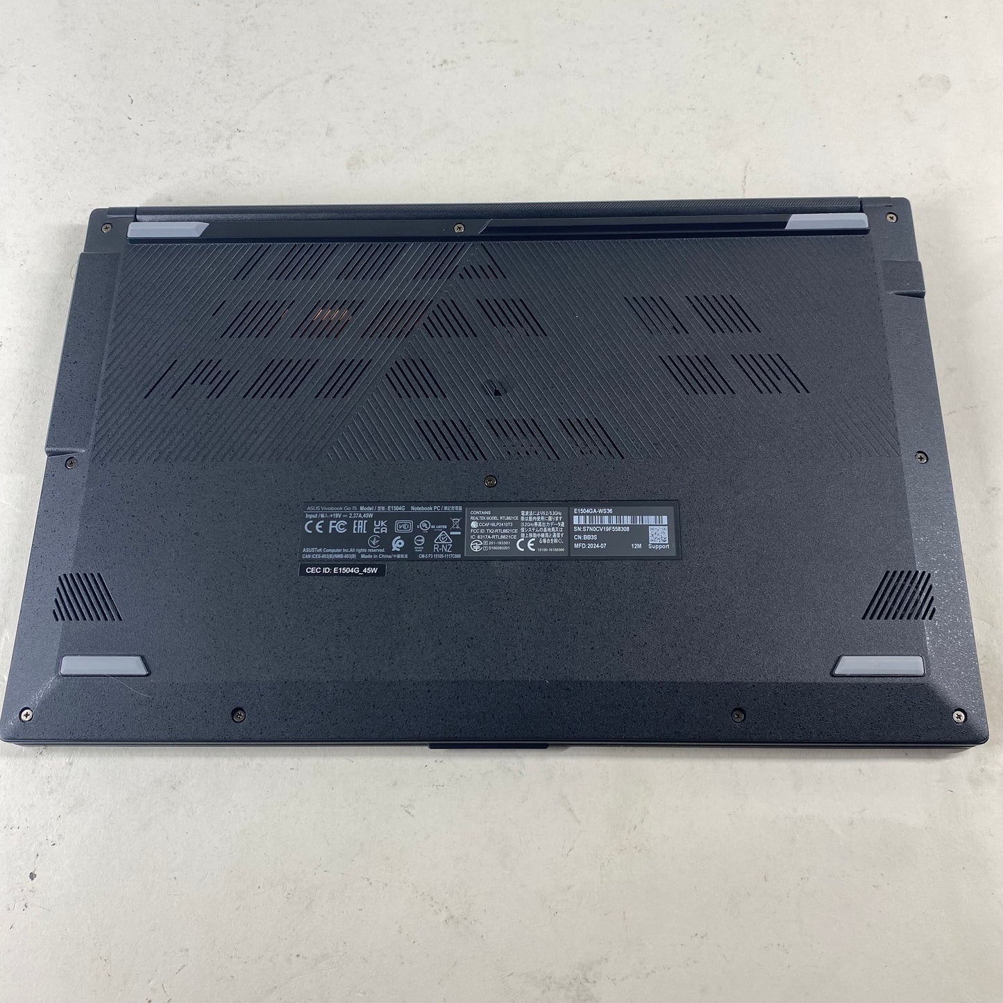 Asus Vivobook Go 15 E1504G 15.6" i3-N305 1.8GHz 8GB RAM 256GB SSD