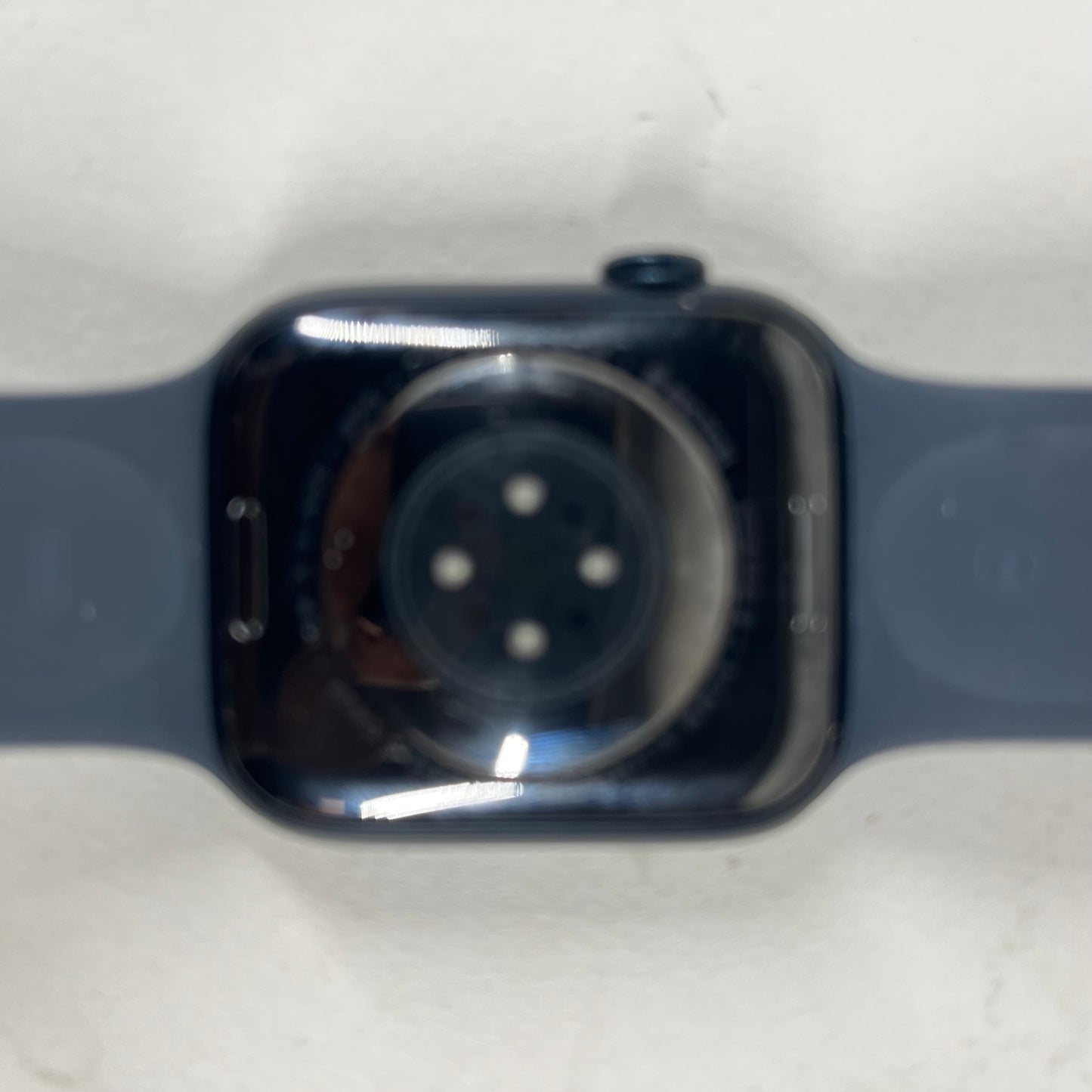 Unlocked Apple Watch Series 9 45MM Black Aluminum Black Sport Band MRMD3LL/A