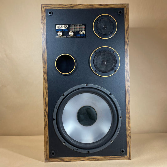 Acoustic Monitor DB IV Liquid Cooled Vintage Floor Standing Speaker Wood
