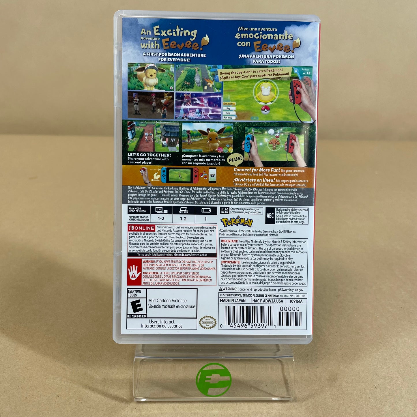 Pokemon Let's Go Eevee (Nintendo Switch, 2018)