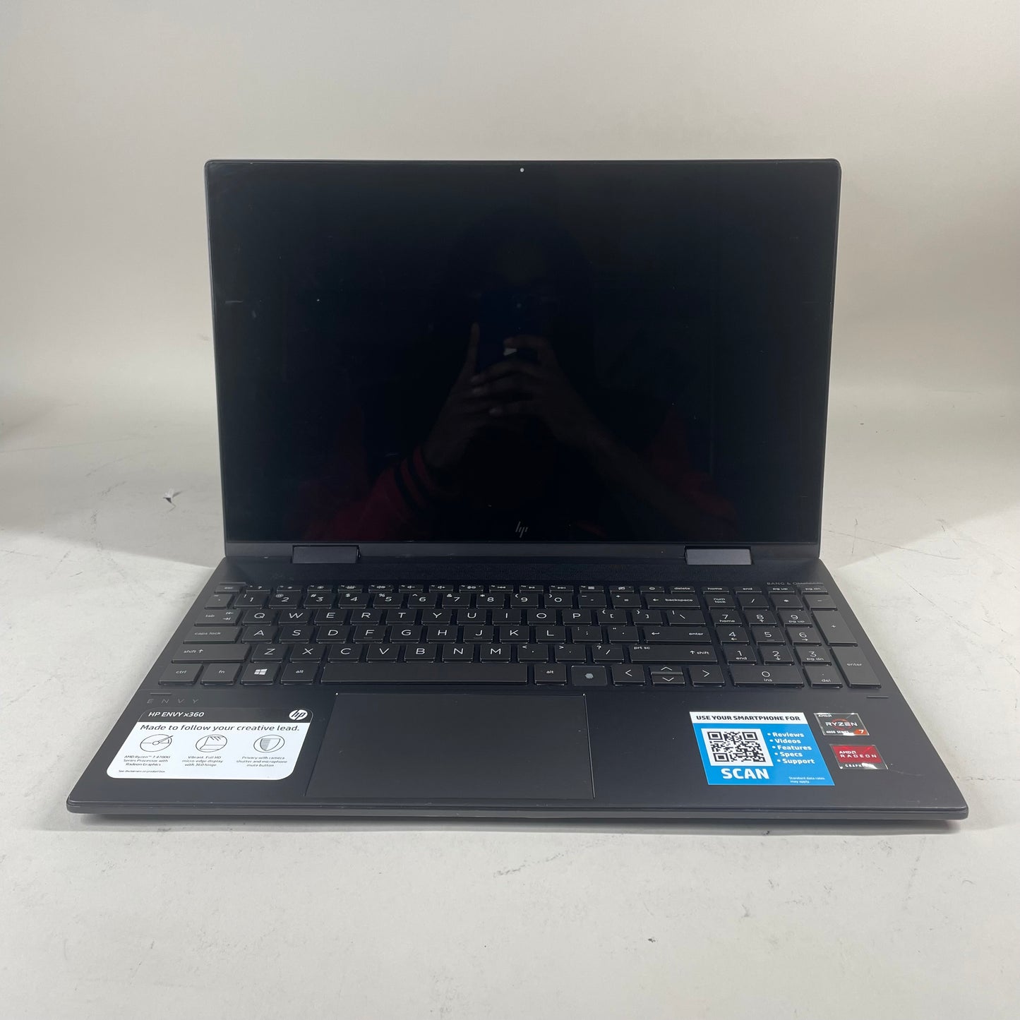 HP Envy x360 15M-EE0332 15.6" Ryzen 7 4700U 2.0GHz 8GB RAM 512GB SSD