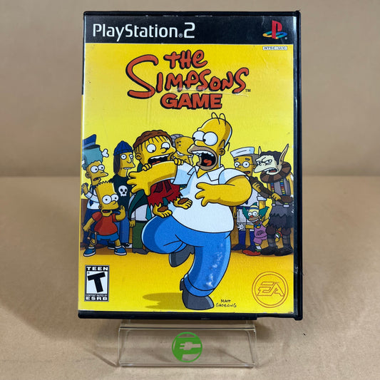 The Simpsons Game (Sony PlayStation 2 PS2, 2007)