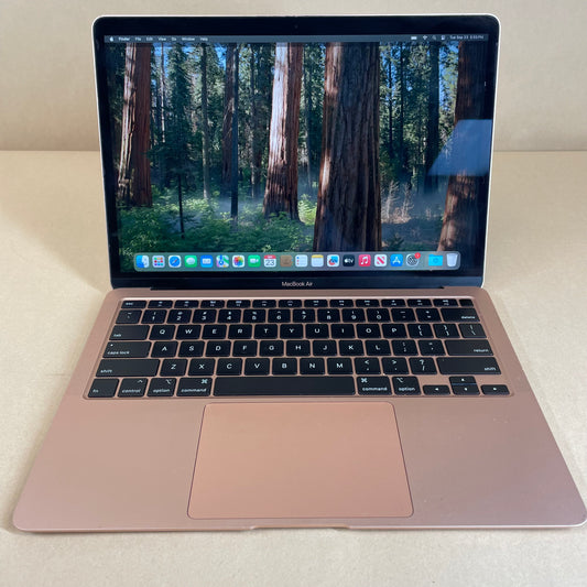 2020 Apple MacBook Air 13.3" i3 1.1GHz 8GB RAM 256GB SSD Rose Gold A2179 Read