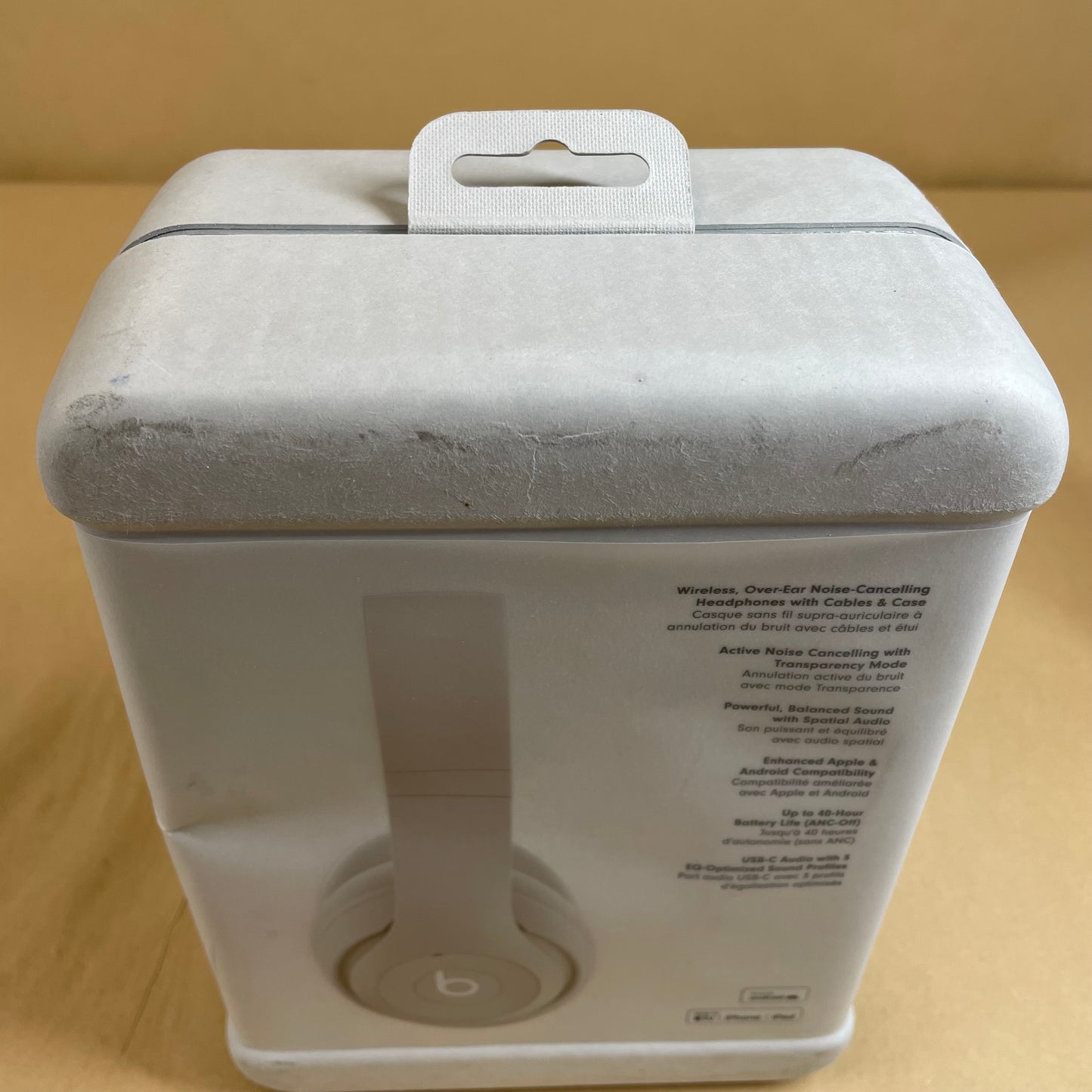 New Beats Studio Pro Wireless On-Ear Bluetooth Headphones Sandstone MQTR3LL/A