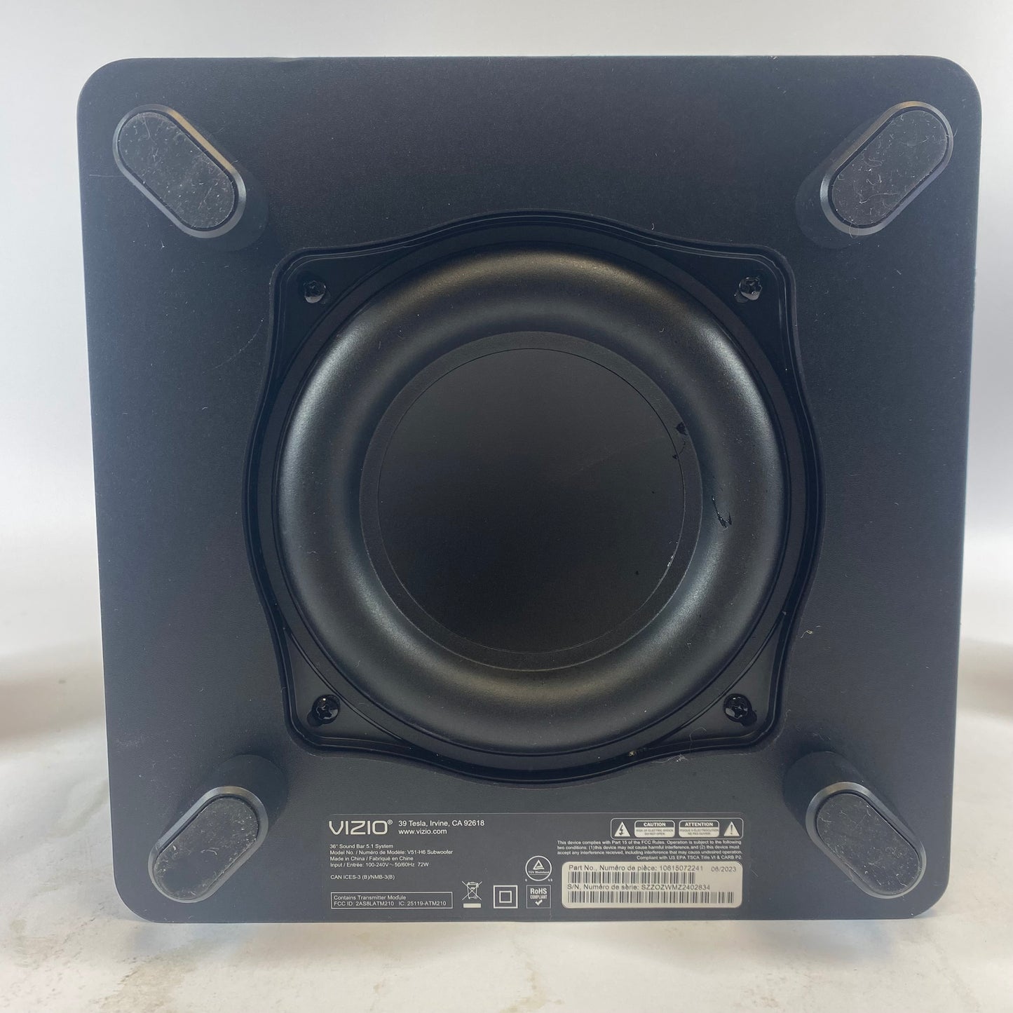 VIZIO V51-H6 2-Way Speaker System Black