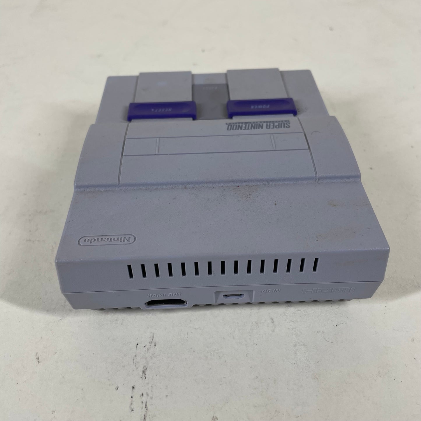 Super Nintendo SNES Mini Console Video Game Console CLV-201 Gray