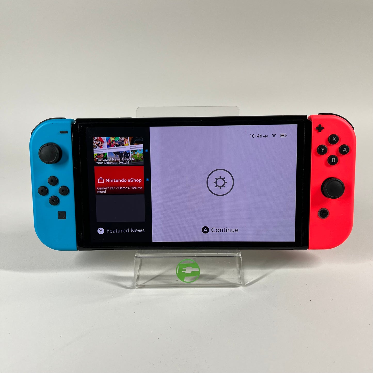 Nintendo Switch OLED Video Game Console HEG-001 Blue/Red