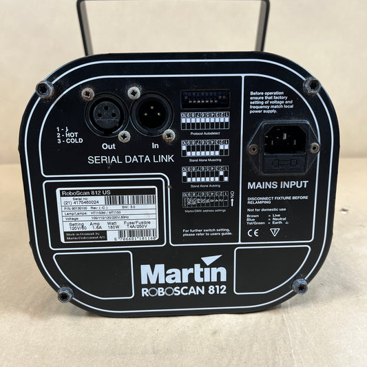 Martin RoboScan 812 Discharge Source