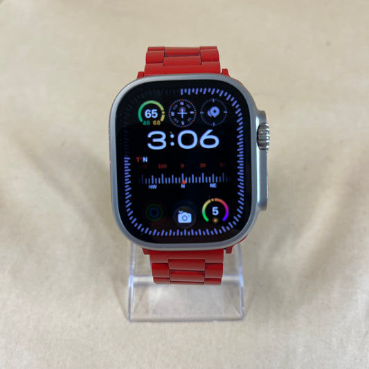 GPS Only Apple Watch Ultra 2 49MM Silver Titanium MRET3LW/A
