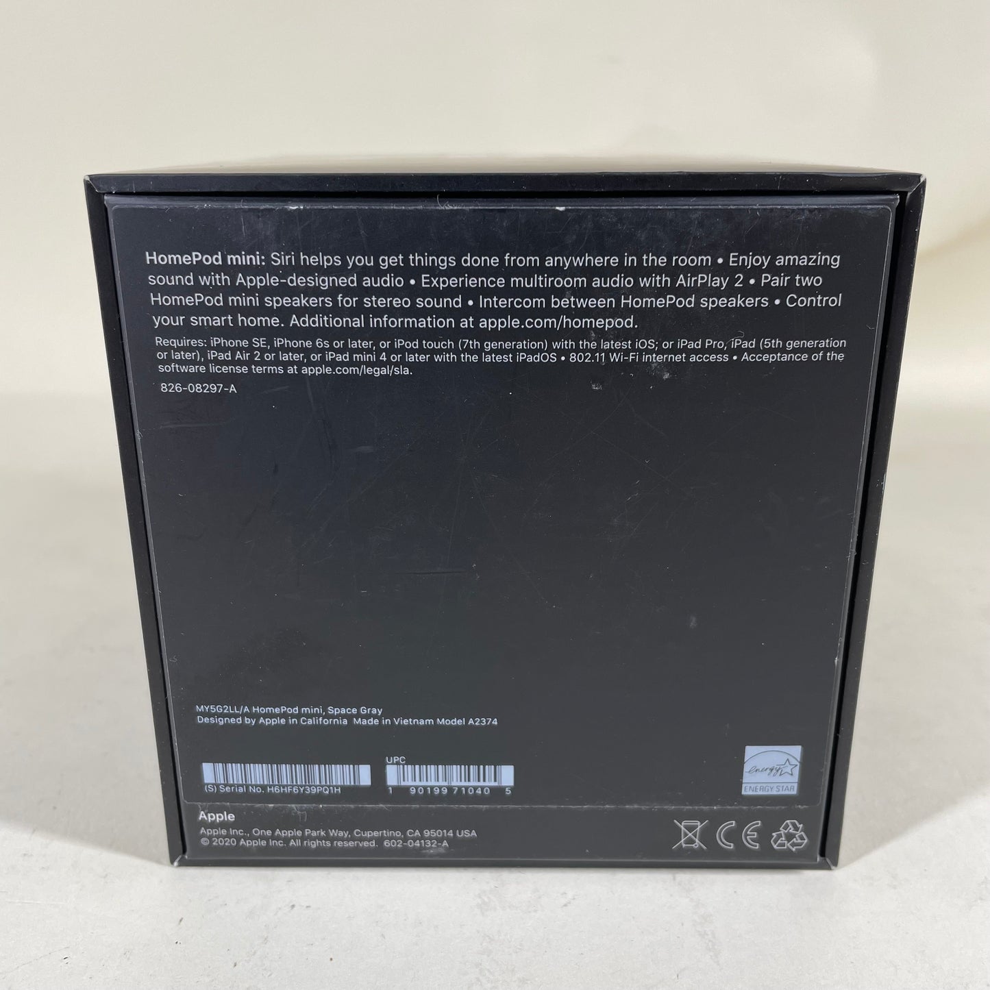Apple HomePod Mini Wireless Bluetooth Speaker A2374
