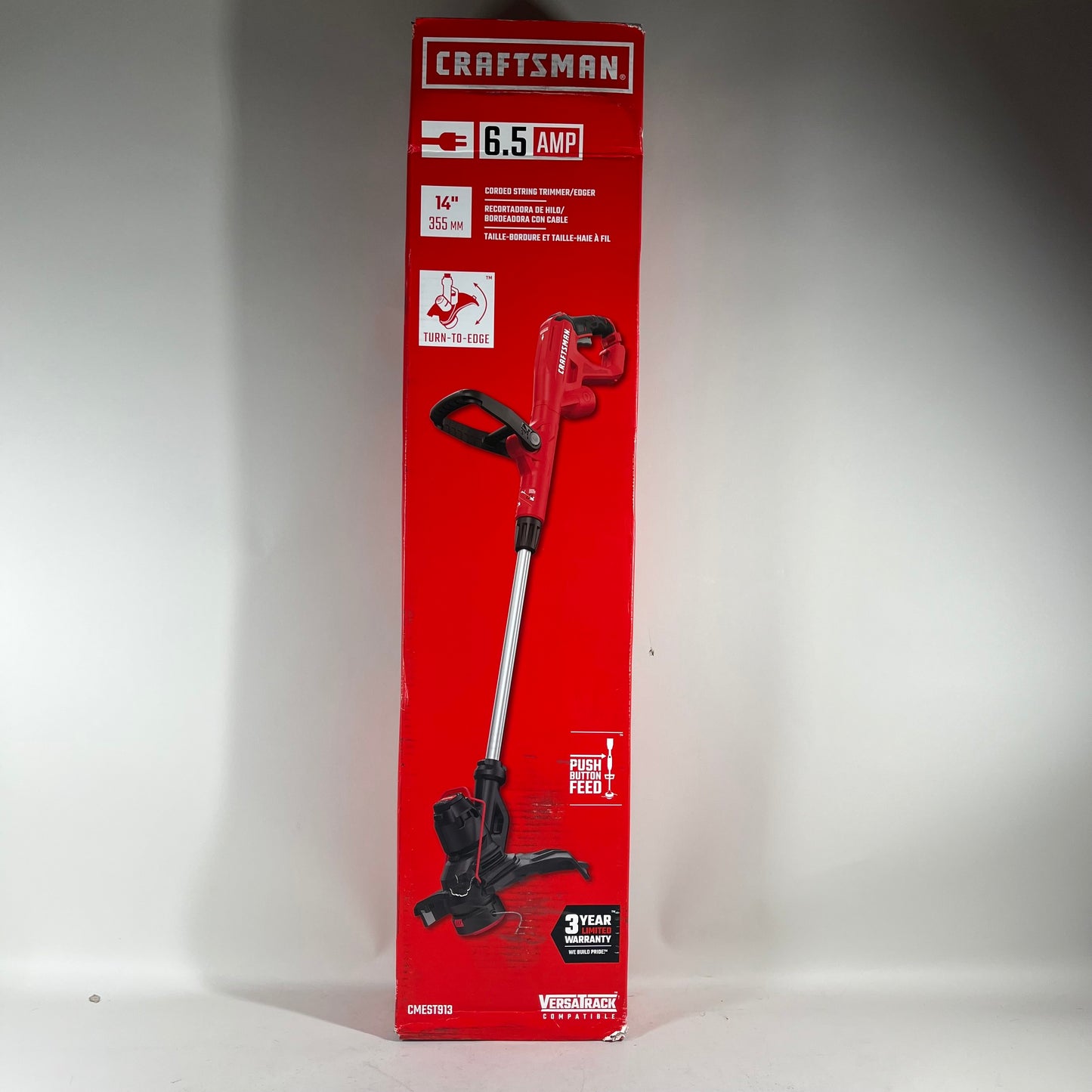 New Craftsman CMEST913 120V String Trimmer