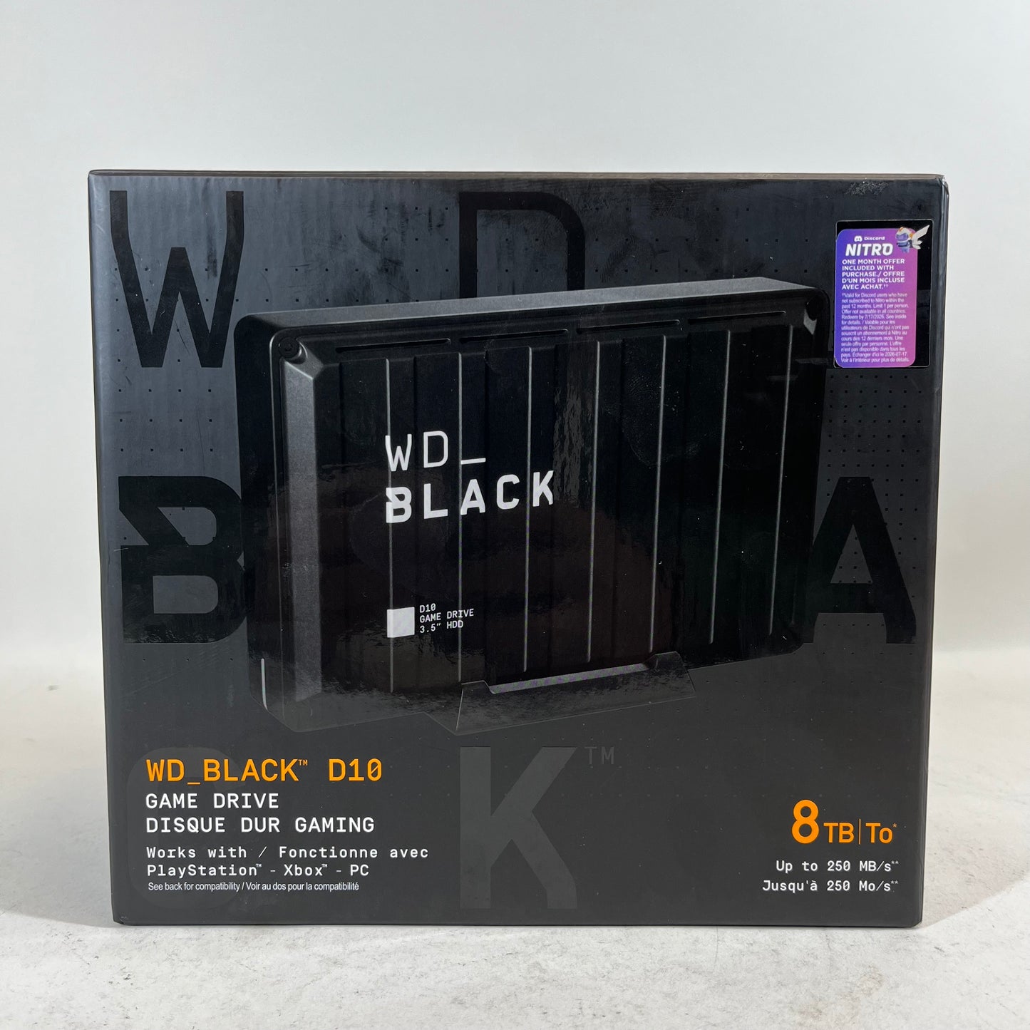 New Western Digital wdba3p0080hbk-nesn Desktop External HDD WDBA3P0080HBK-NESN