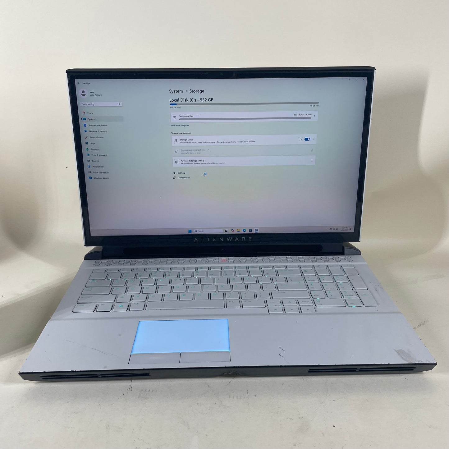 Alienware Area-51M R2 P38E 17.3" i7-10700k 3.8GHz 16GB RAM 1TB SSD 2070 Super