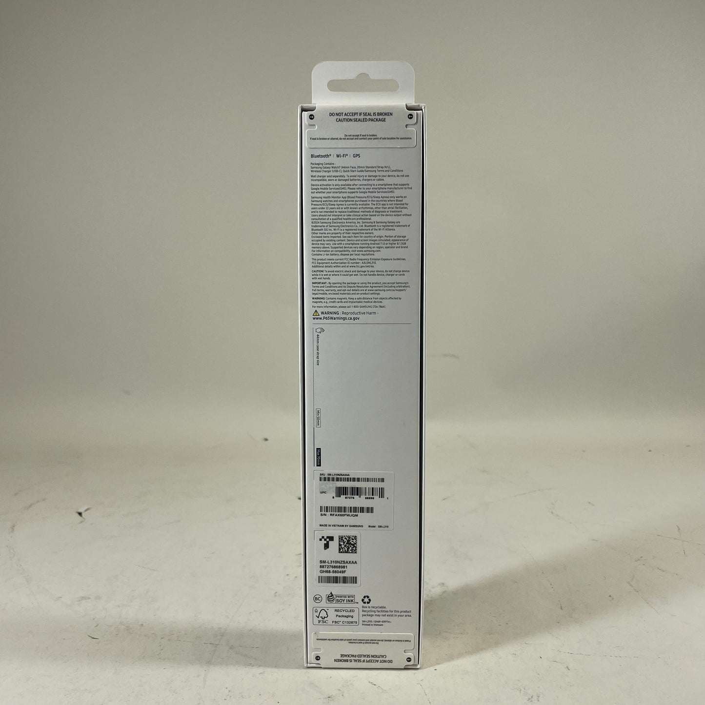 New WiFi Only Samsung Galaxy Watch7 Aluminum Smartwatch SM-L310