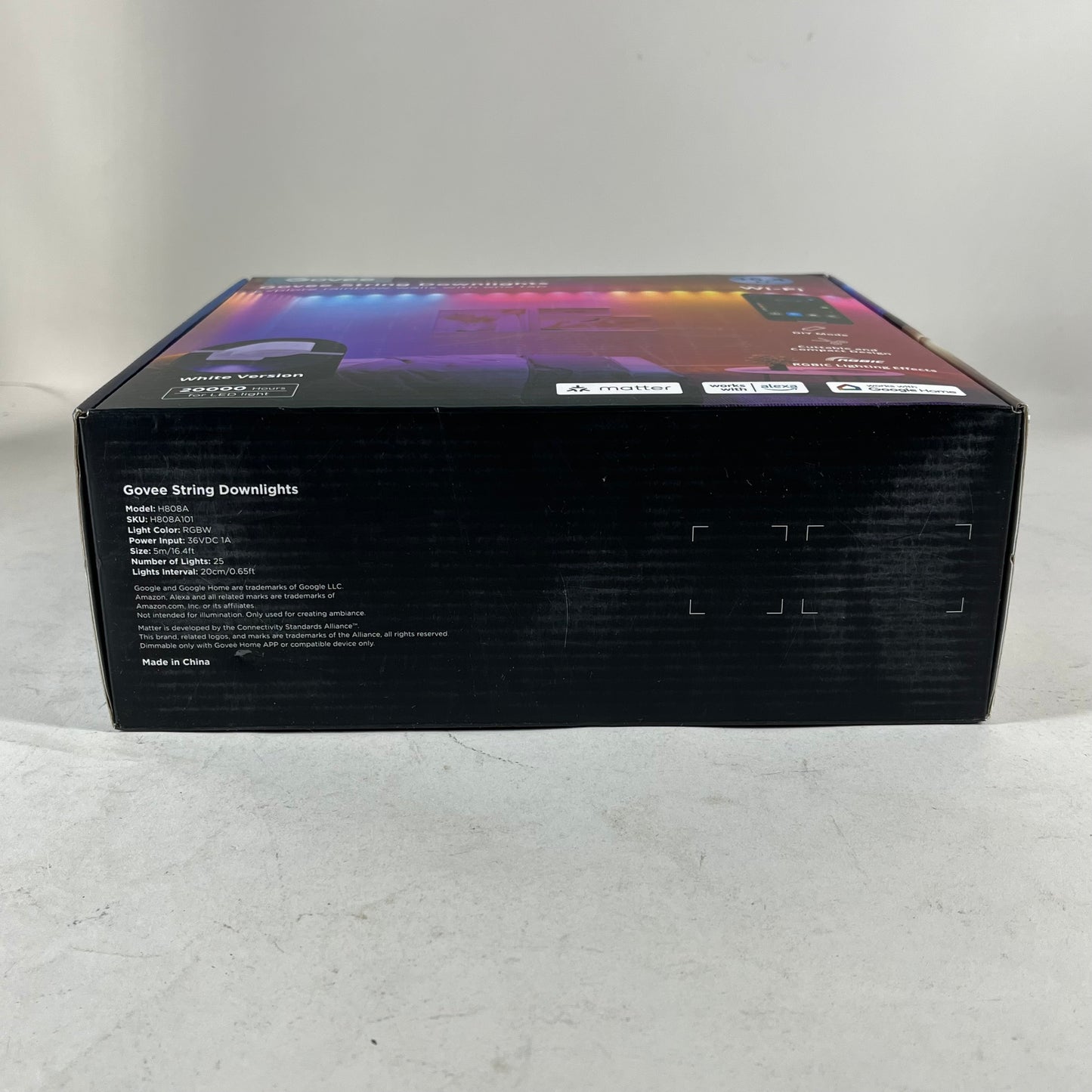 New Govee String Downlights 16ft LED Wall Lights H808A101