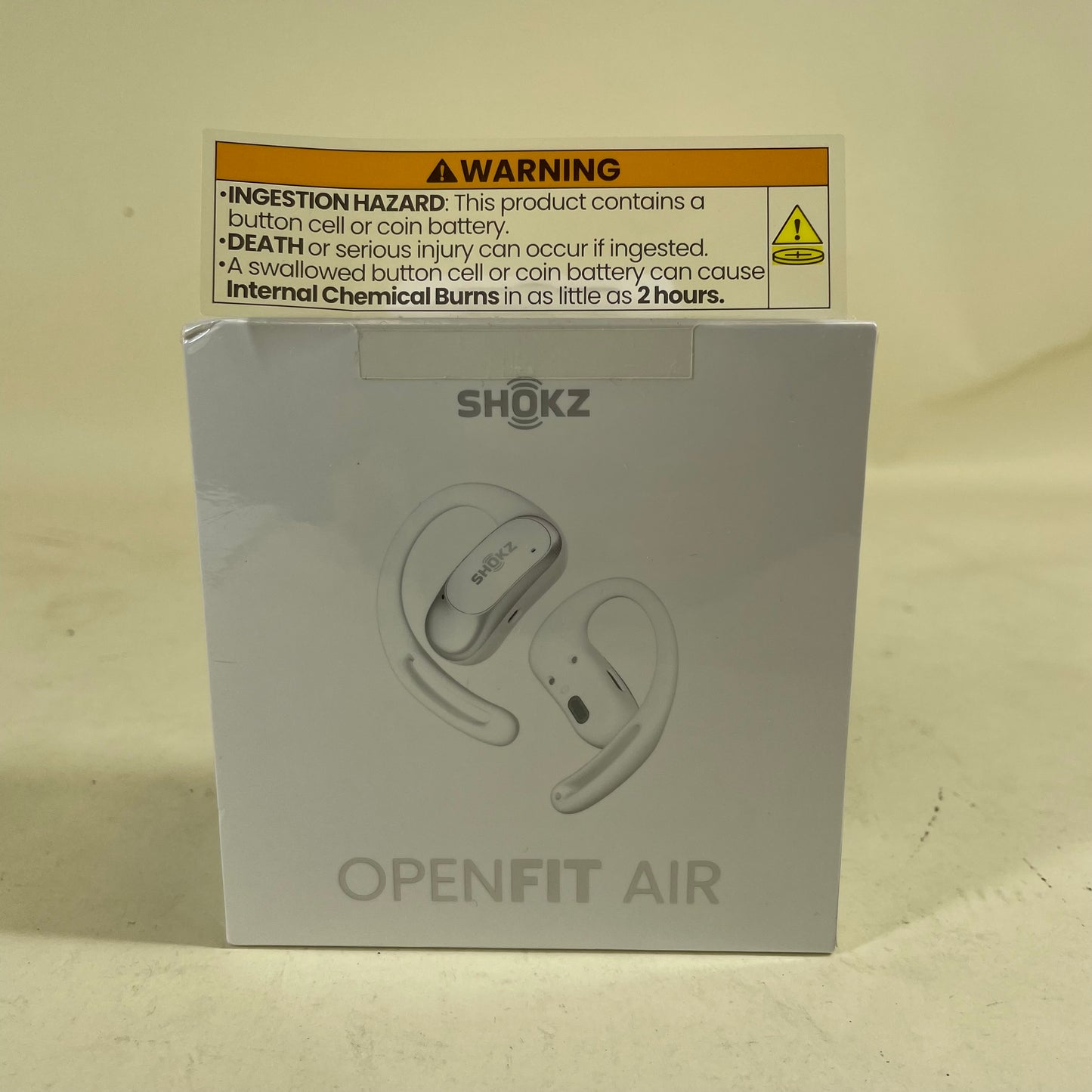 New Shokz OpenFit Air Open Ear True Wireless Earbuds White T511
