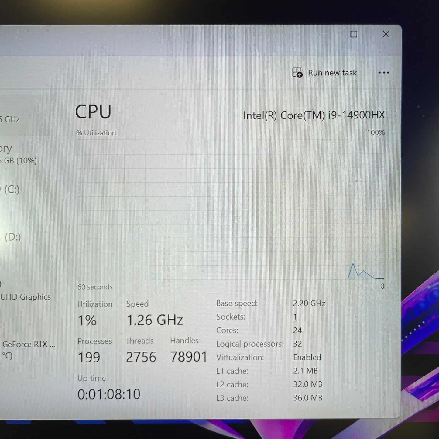 Asus ROG Strix Scar 18 G834 i9-14900HX 2.2GHz 64GB RAM 2TB SSD GeForce RTX 4090