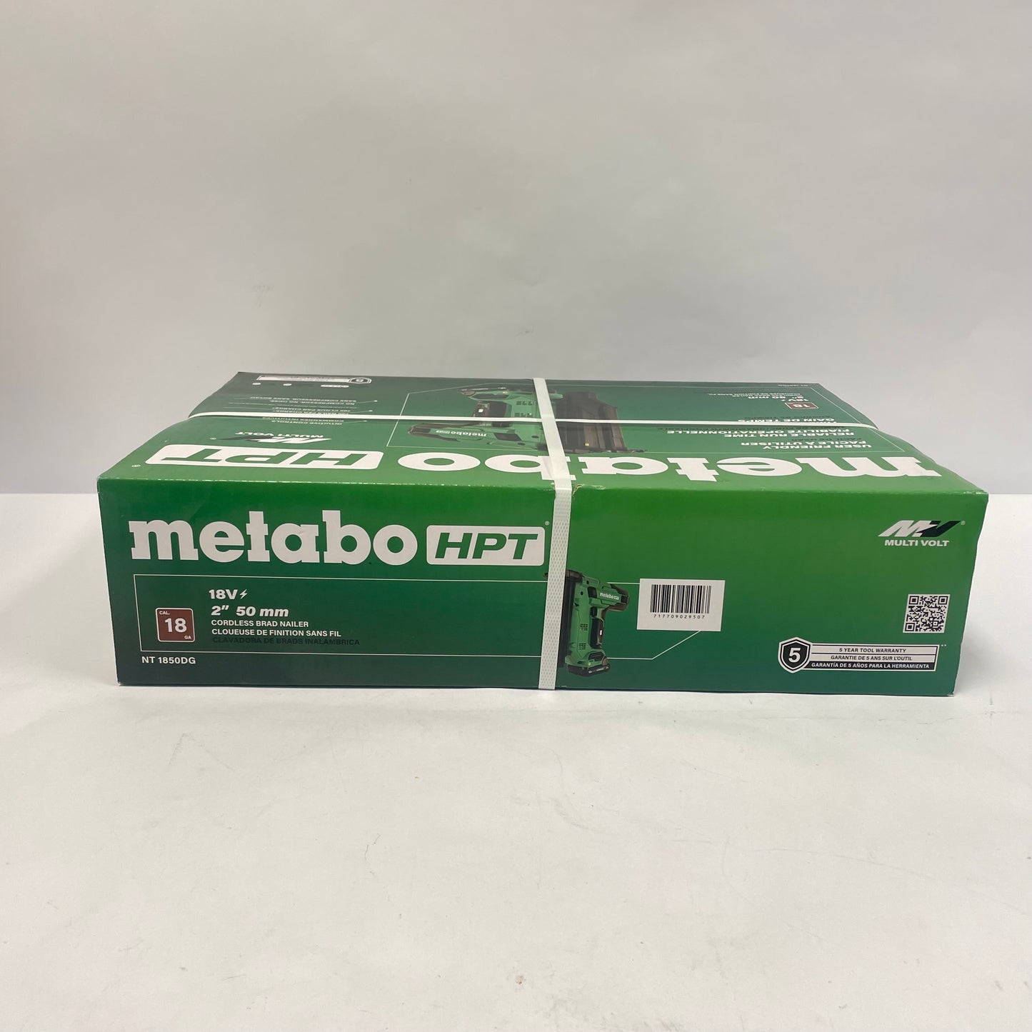 New Metabo NT-1850DG 18V Cordless Brad Nailer