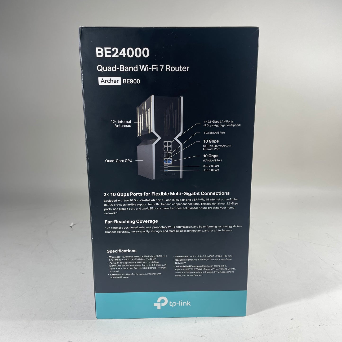 TP-Link BE2400 Quad Band WiFi Router