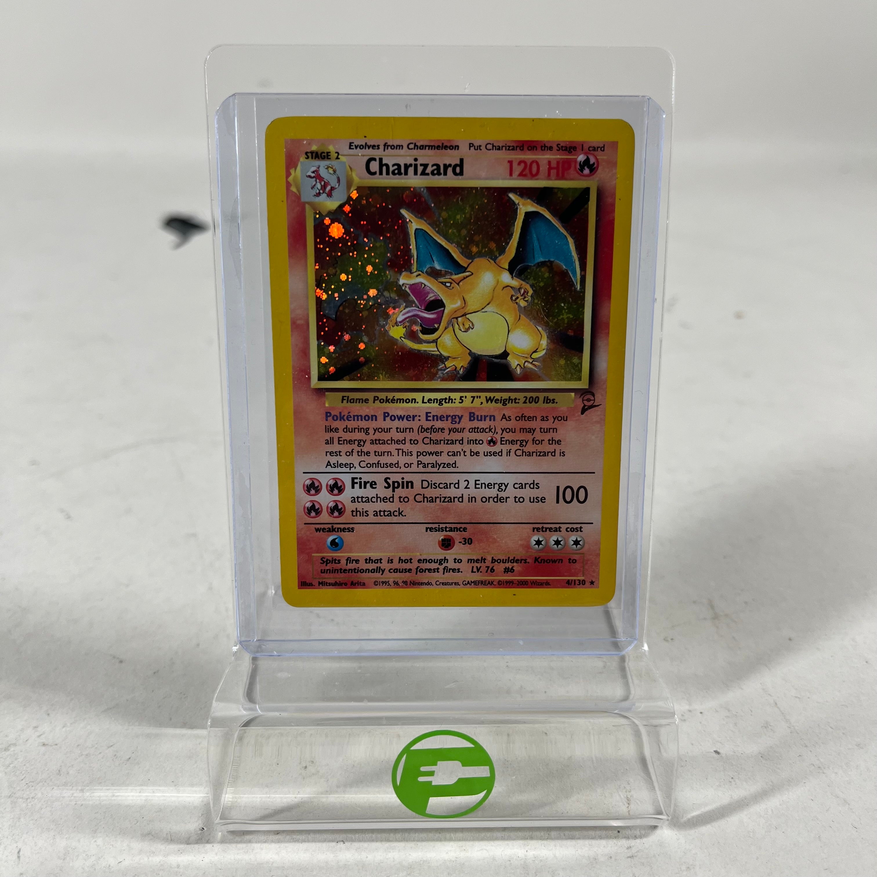 Pokémon TCG Base Set 2 Charizard 4/130 English – PayMore Northgate