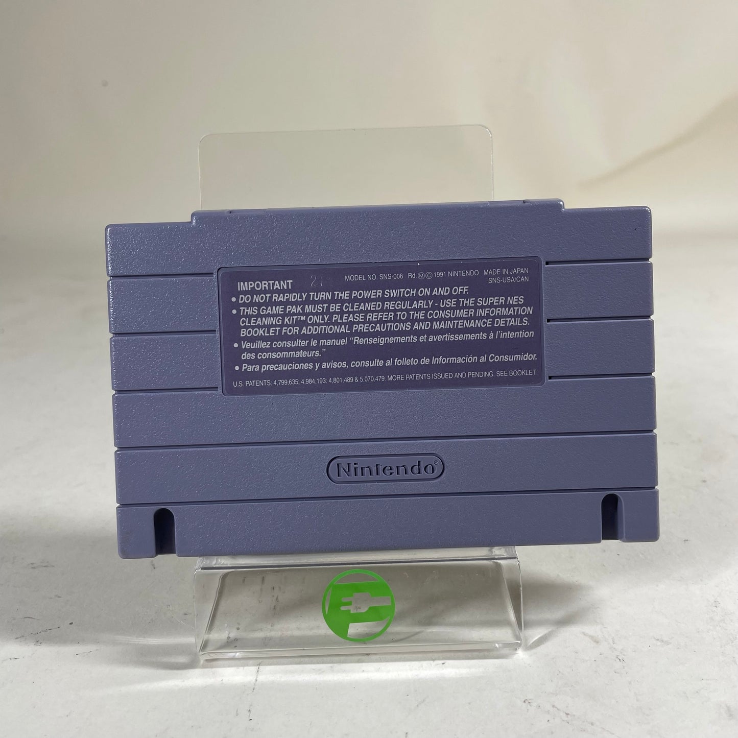 Nintendo Super Nintendo Entertainment System SNES Video Game Console SNS-001