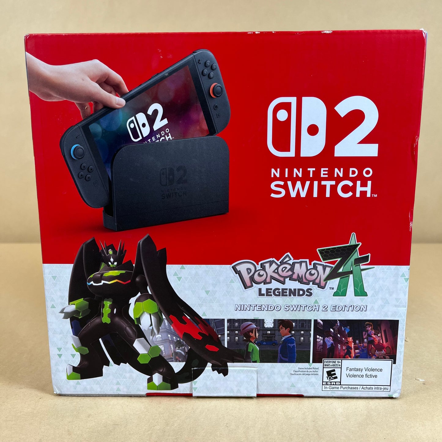 New Nintendo Switch 2 Game Console BEE‑001 Black Pokémon Legends: Z-A Bundle