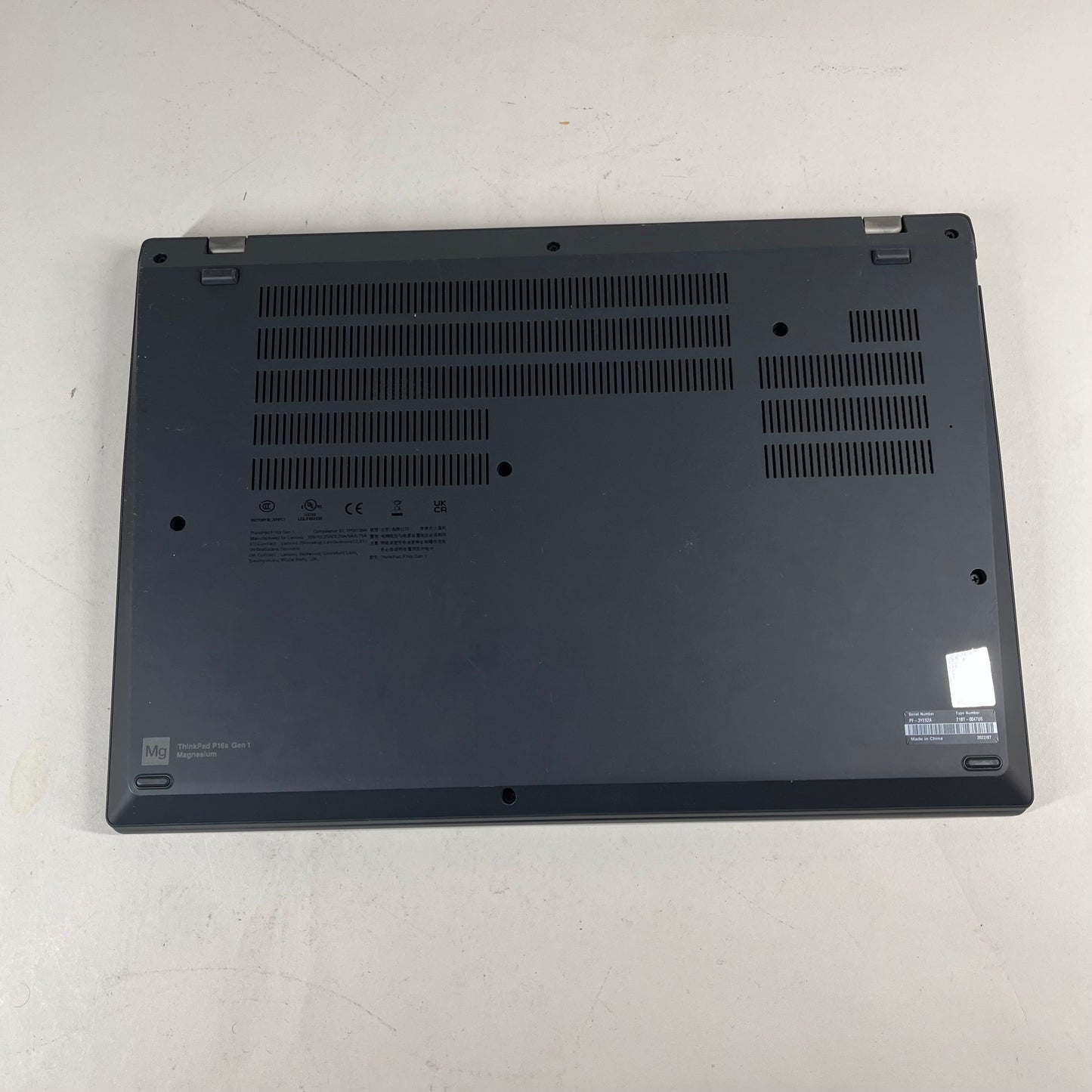 Lenovo ThinkPad 16 Gen 1 16" i7-1260P 2.1GHz 16GB RAM 512GB SSD
