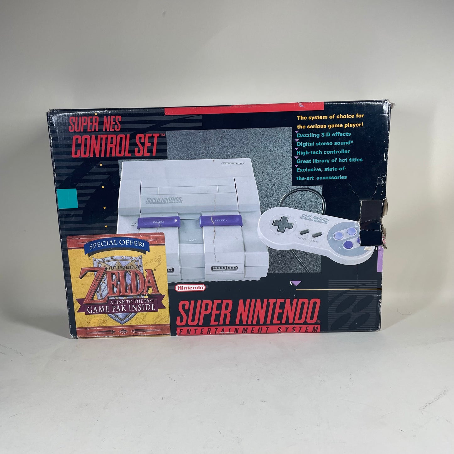 Nintendo Super Nintendo Entertainment System SNES Video Game Console SNS-001