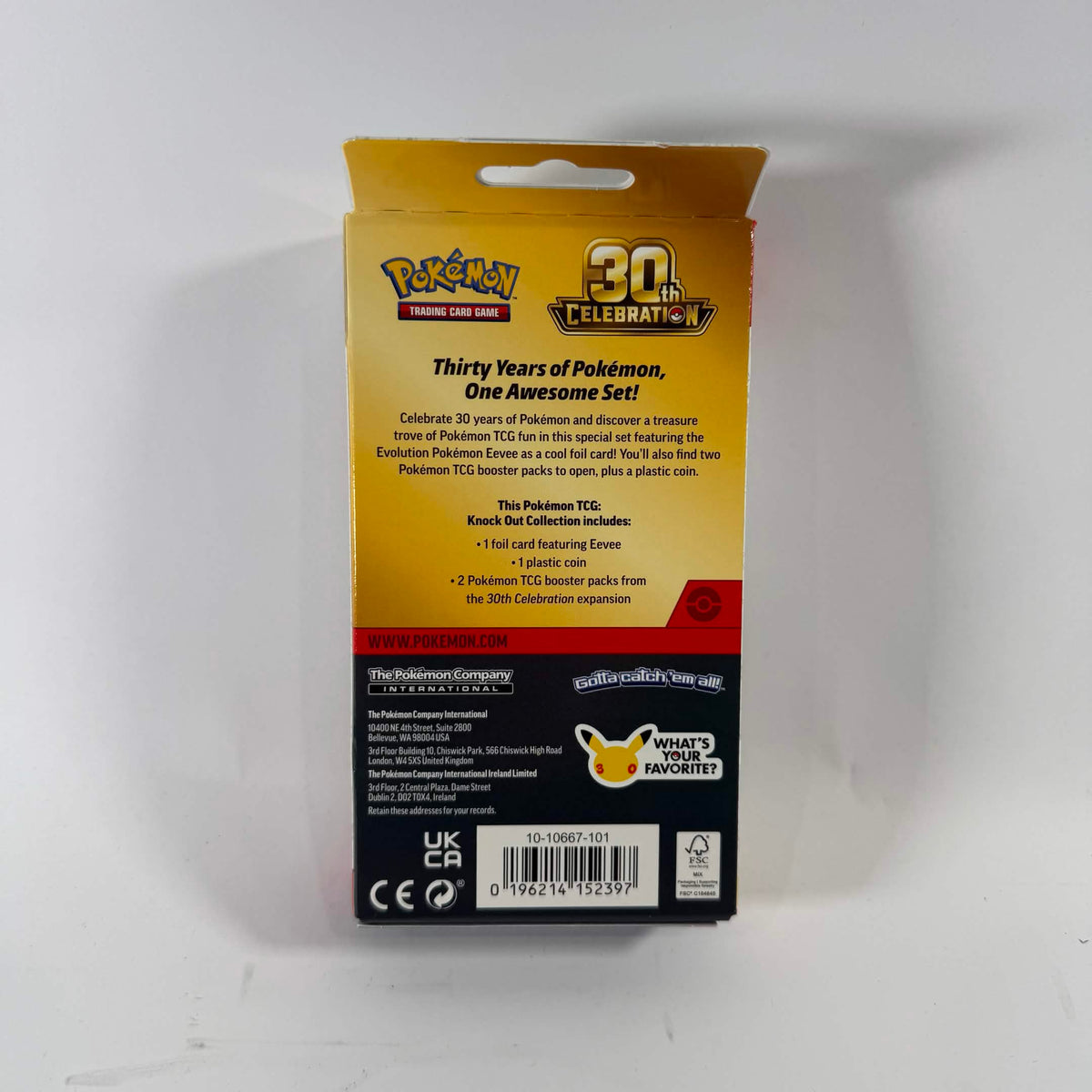 New Pokemon TCG 30th Celebration Knock Out Collection