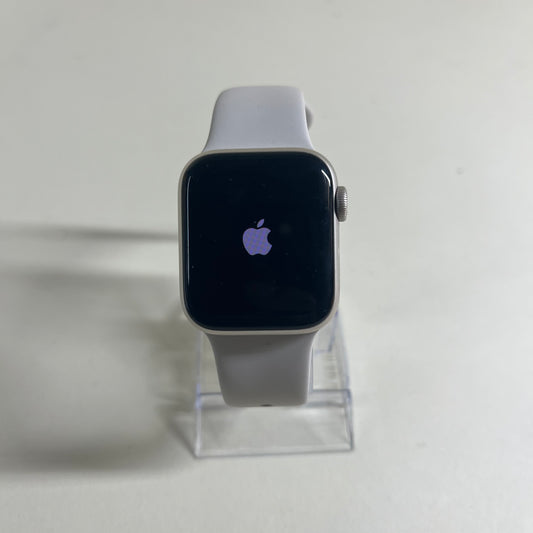 GPS Only Apple Watch SE 2nd Gen 40MM Silver Aluminum White Nike Sport