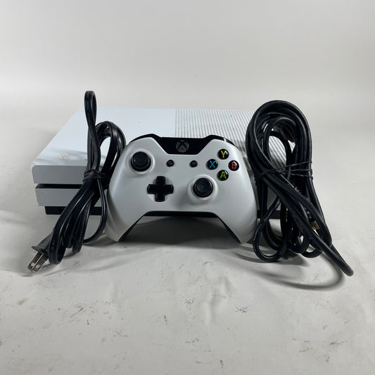 Microsoft Xbox One S 500GB Console Gaming System White 1681