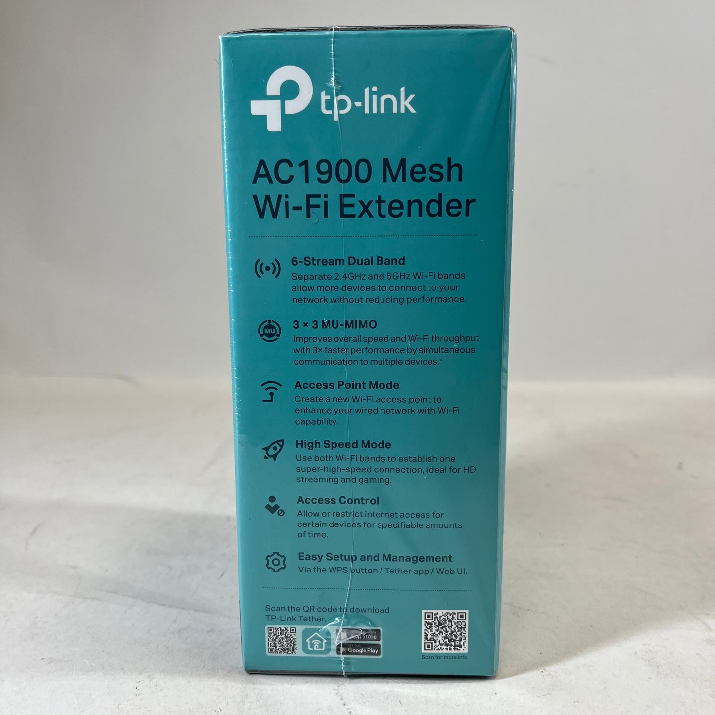 New TP-Link Mesh Wifi Extender RE550