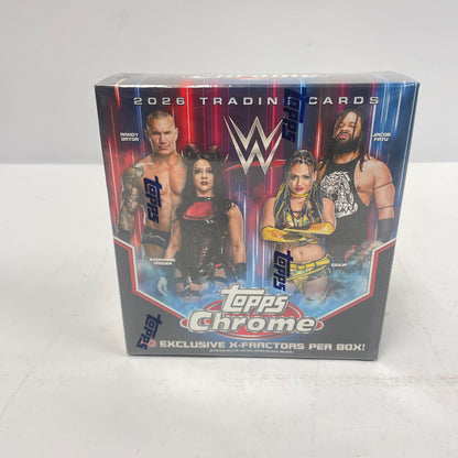 New TOPPS WWE 2026 TRADING CARDS Trading Cards PKG016752