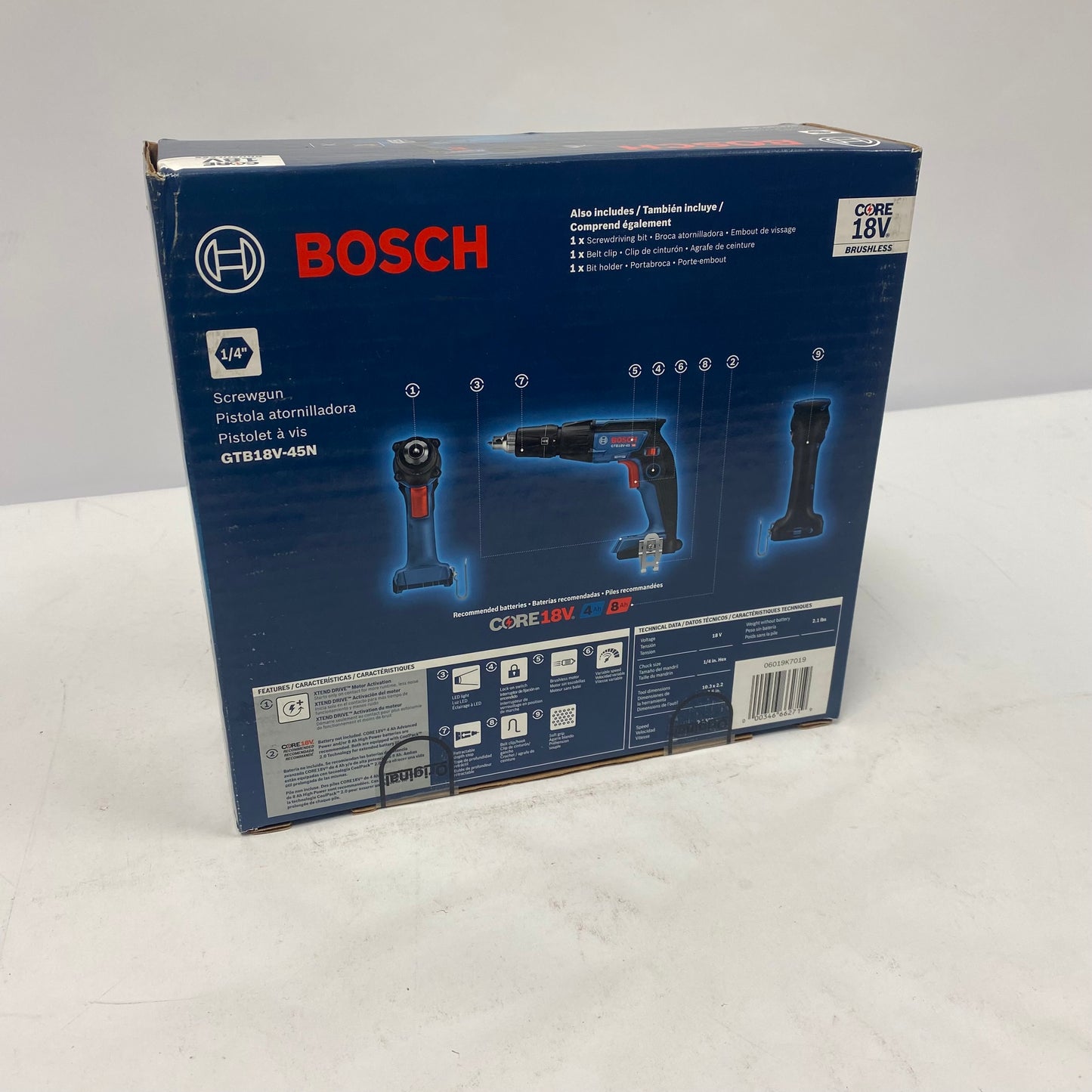 New Bosch GTB18V-45N 18V Screwgun