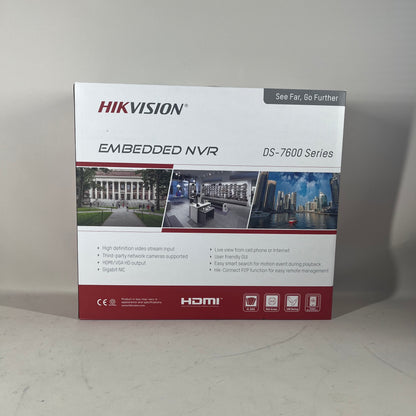New Hikvision DS-7600 Network Video Recorder DS-7608NI-Q2/8P