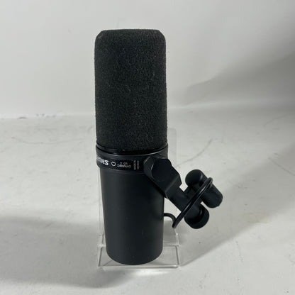 Shure SM7B Cardioid Dynamic Vocal Microphone With Frame Works Clamp Stand