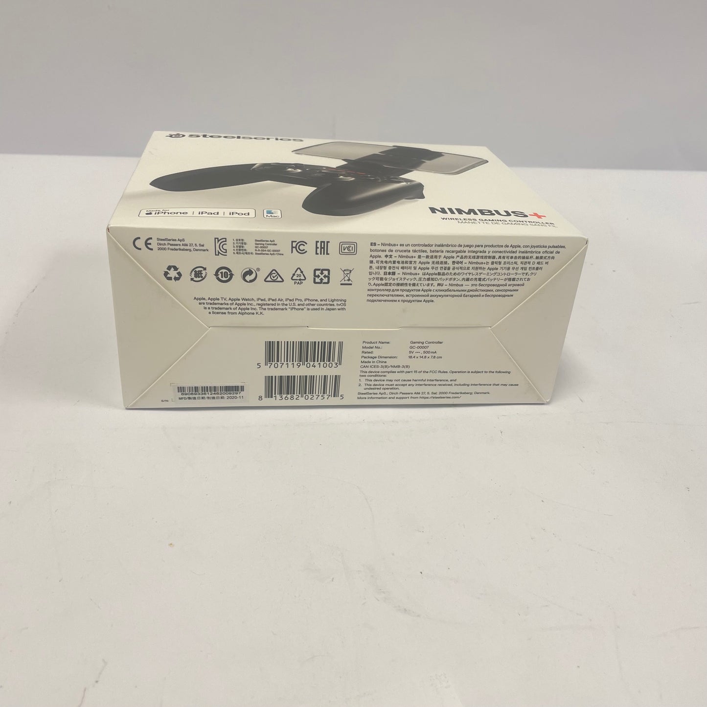 New Steelseries Nimbus+ Wireless Gaming Controller GC-00007