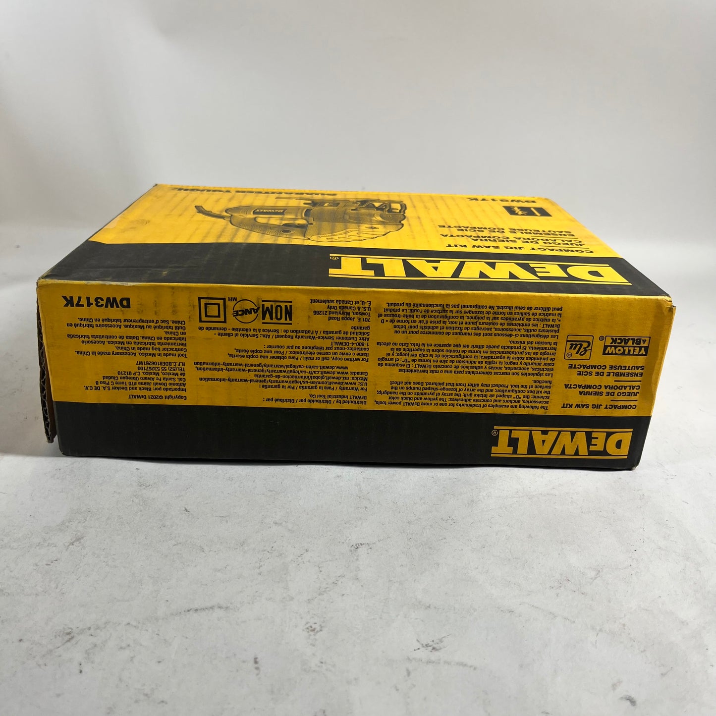 New DeWalt DW317K 120V Compact Jig Saw Kit