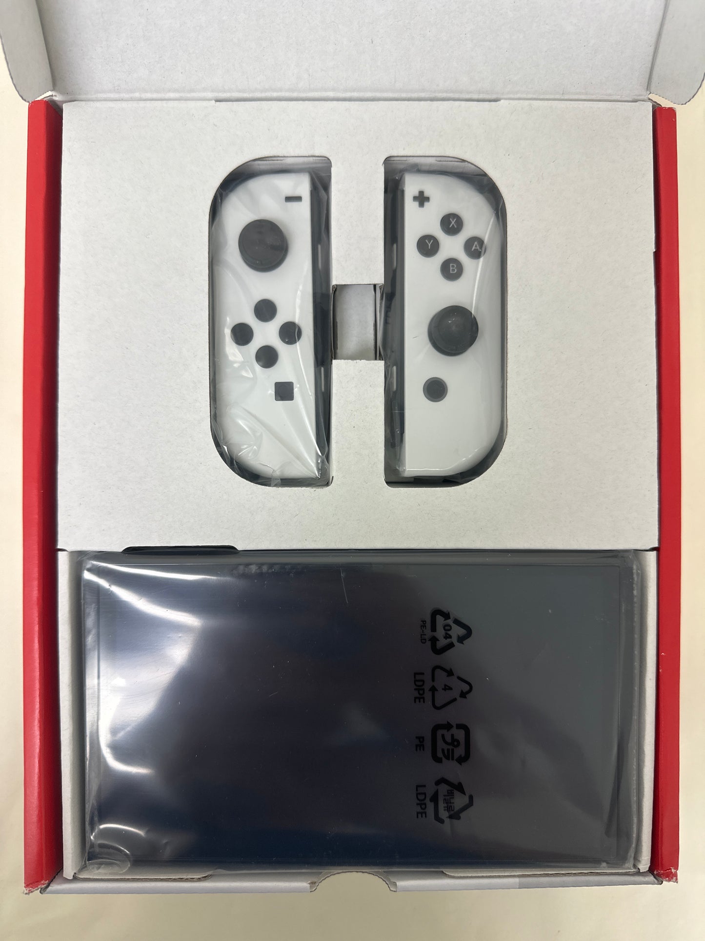 New Open Box Nintendo Switch OLED Video Game Console HEG-001 Black/White JP