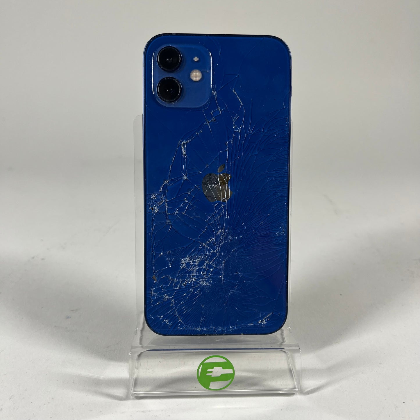 Broken Unlocked Apple iPhone 12 128GB 26.1 MGHF3LL/A Cracked Back