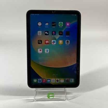 WiFi Only Apple iPad Mini 6th Gen 64GB Space Gray 3J988LL/A
