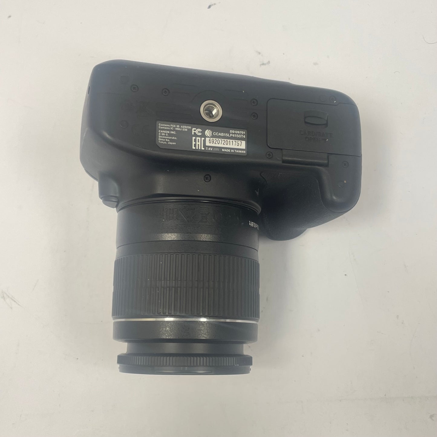 Canon EOS Rebel T100 18.0MP Digital SLR DSLR Camera